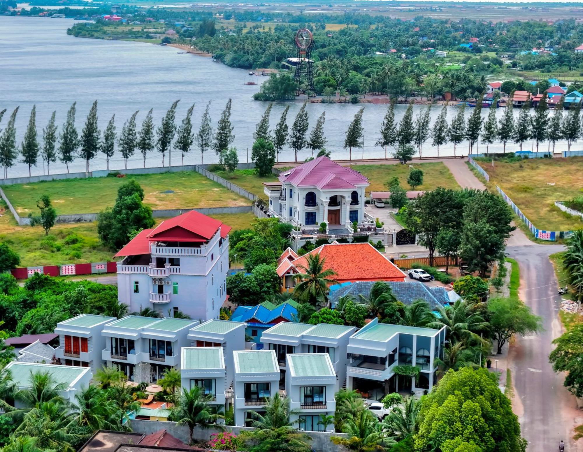 Hotel The R&B Boutique Kampot Exterior foto